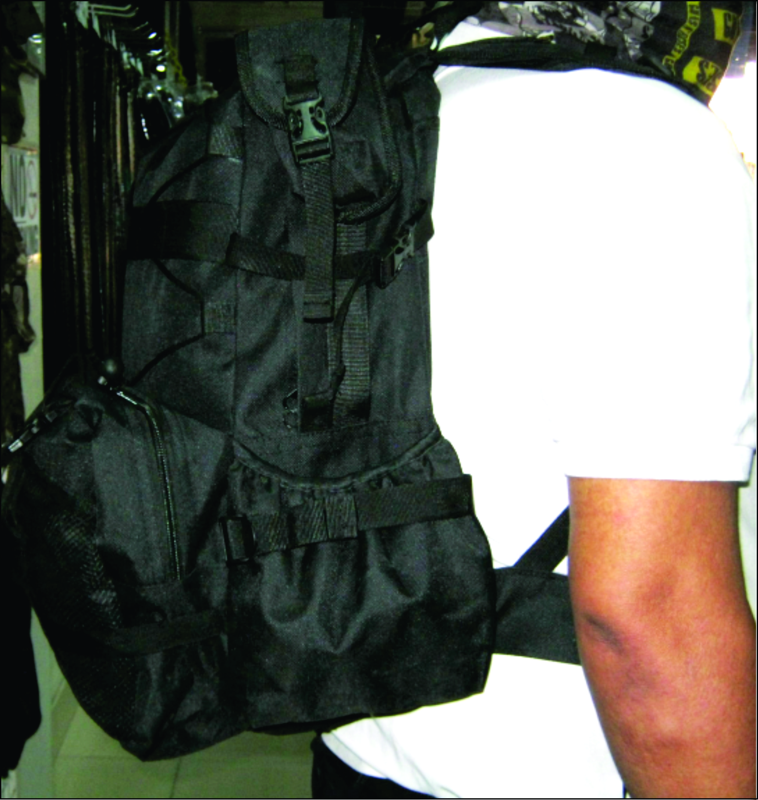 5 Days 40L Tactical PNP and Military Bag Pack, Color Black