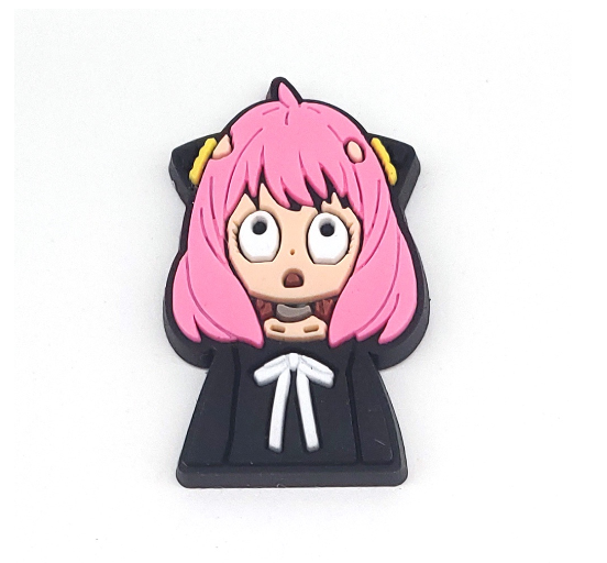 Cute Spy Family Jibitz for Croc Pin Anya Yor Forger Jibbits Charm Anime Jibits Crocks Men Shoe Charms Shoes Accessories Decoration G4