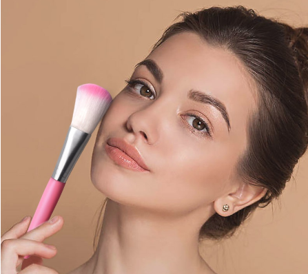 Lamuseland Foundation Powder Blush Brush Waist Repairing Makeup Beauty Tools 1301l