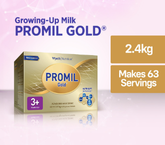 PROMIL GOLD FOUR Powdered Milk Drink for Pre-Schoolers 3 to 5 Years Old 2.4kg