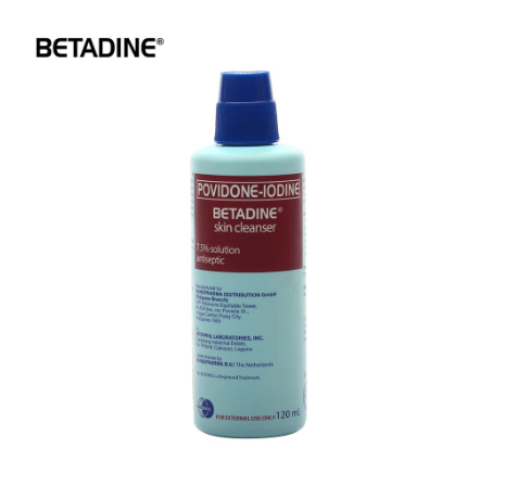Betadine® (Povidone-Iodine) Skin Cleanser 120mL