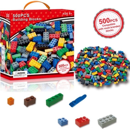 YUNLEO Kids Toys 1000pcs Lego Block New Environmentally Friendly Material Toys 500pcs Blocks
