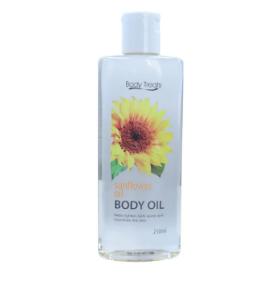 BODY TREATS Sunflower Body Oil 250ML