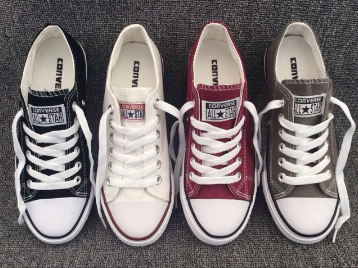 canvas low cut and high cut canvas shoes for women