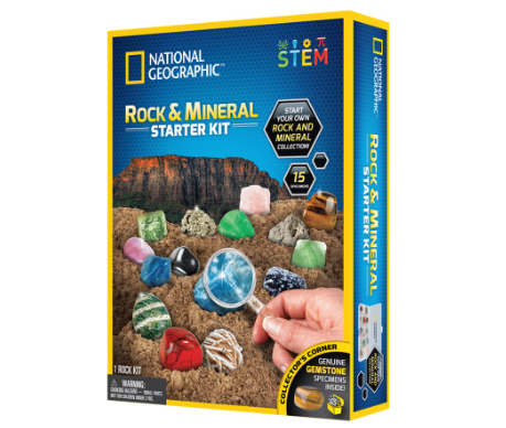 National Geographic Rock + Mineral Starter Kit