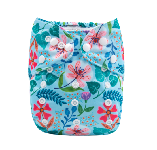 Alva Baby Cloth Diapers Washable Pocket Nappy Diaper Only D8