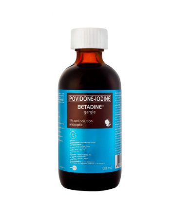 Betadine® (Povidone-Iodine) Gargle 120ml