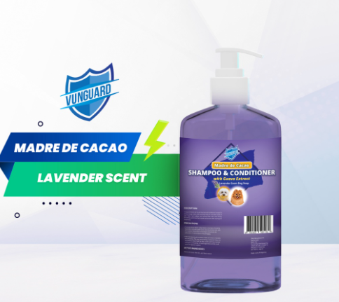 MADRE DE CACAO PET SHAMPOO AND CONDITIONER LAVENDER SCENT - 1L PUMP