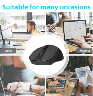 Zeus M220 Wireless Gaming Mouse  Office Mouse With Nano Receiver And A Free Battery