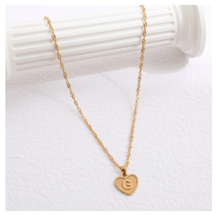 26 Letter Necklace for Women Fashion Initial A-Z Heart Love Necklace Pendant Wedding Accessories Gift