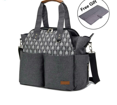 Lekebaby Hospital Bag Handbag Baby Diaper Bag Large Storage Mommy Maternity Organizer Waterproof