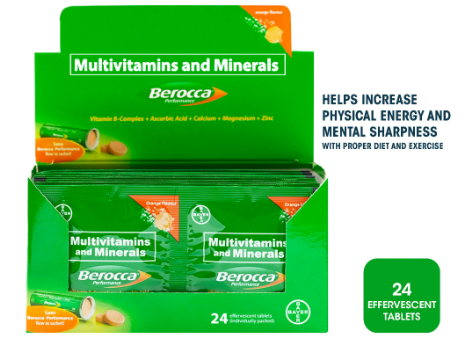 Berocca Orange Sachet 24's