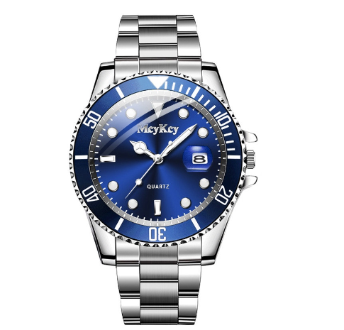 Luxury Men Stainless Steel Business Watches With Calendar Male Sport Quartz Watch M2