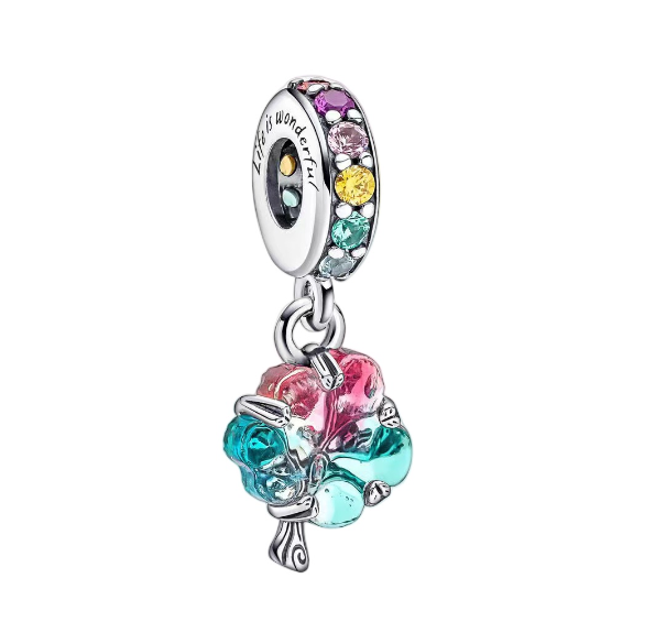 S925 Pandora Disney Series Charm Pendant Pumpkin Car with Beadles Suitable for Pandora Bracelet Exquisite Jewelry Gift s25