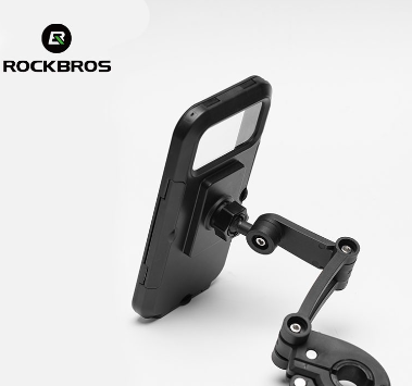 Rockbros Bike Handlebar Holder Adjustable Ipx6 Waterproof Cycling Bracket