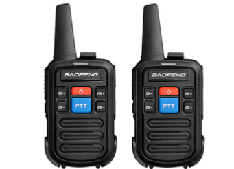 Baofeng BF-C50 Frequency 400-470MHz 16 Channels Mini Ultra Thin Walkie Talkie Set of 2