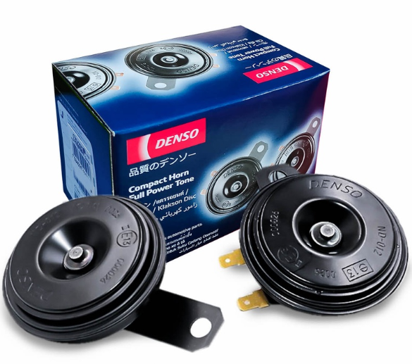 Denso Compact Horn Full Power Tone 12V 6910 - 9701 Power Tone And Harmonics Sound Horns
