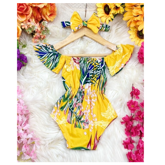 Baby Romper With Turban (UP TO18months) 08