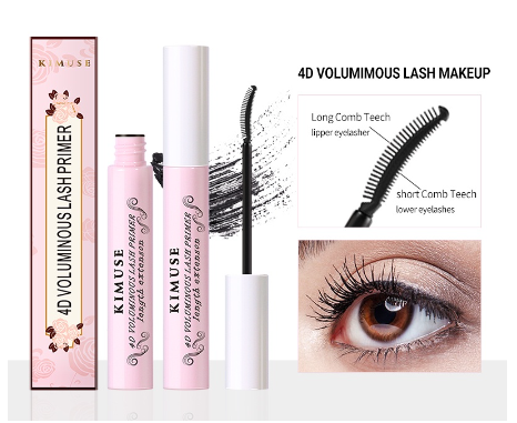 KIMUSE 4D Voluminous Lash Primer Nurtured Eyelashes Makeup