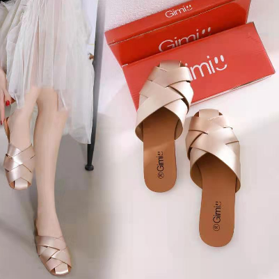 【F・K】COLOR NEW Givi Korean Flat Sandals 006