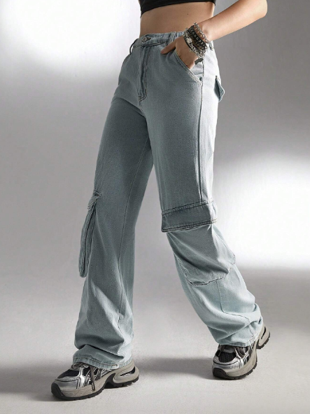 Teen Girls' Casual Cool Workwear Jeans