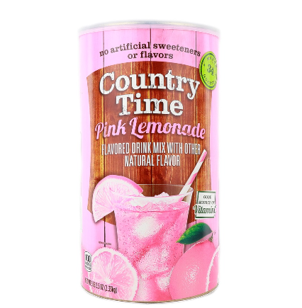 Country Time Pink Lemonade Flavored Drink Mix 2.33kg