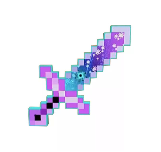 Game Eva Foam Diamond Pickaxe Axe Hamaxe Swords Model Toy Kids Gift Action Figure Toys Cosplay Props A8