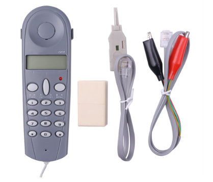 Kebidumei Telephone Phone Butt Test Tester Lineman Tool Network Cable Professional Device C019 Chec