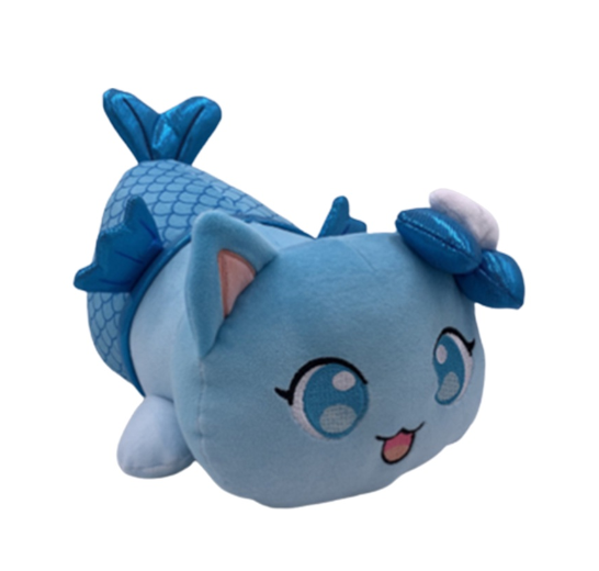 Kawaii Aphmau Meows Cat Plush Toy Soft Meemeow Stuffed Donut Cat Plushes French Fry Cheeseburger Food Plush Doll CAT17