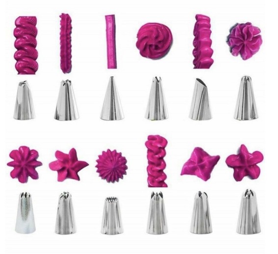 83pcs/set Cake Cupcake Decorating Icing Piping Nozzles