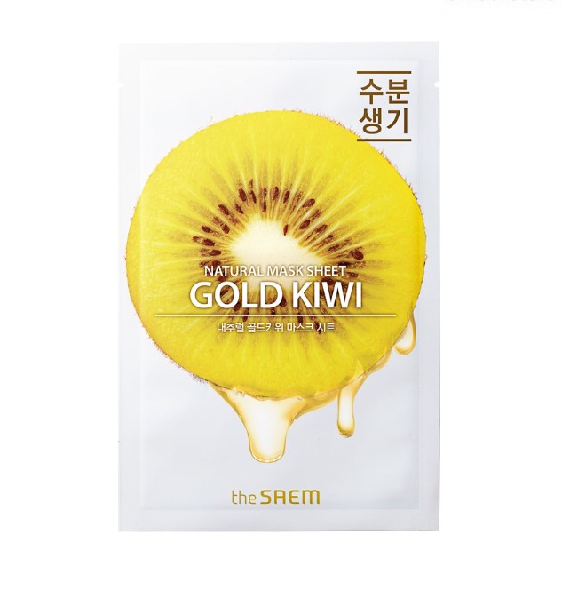 The Saem Natural Gold Kiwi Mask Sheet
