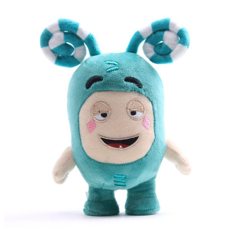 25cm Oddbods Plush Toy Stuffed Toys Soft Cuddly Toy Newt Bubbles Pogo Zee Jeff Fuse Slick Plush For Girls Boys OB4
