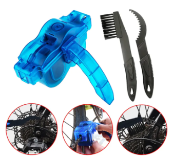 Bike Chain Cleaner Kit Mountain Bike Chain Scrubber Brushes Tool Bike Brushes MTB Accessories