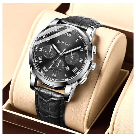 Watch For Men Water Proof Relo for Man Original Business Genuine Quartz Stainless Steel Accurate Wear-Resistant Luminous 10