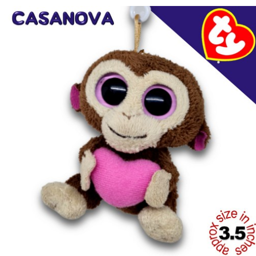 TY Key Clips-Chains Bag Charm Hanging Plushie Stuffed Toy Collection TYCC31