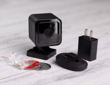 WYZE Cam V3 Black Cctv Camera 1080p Hd Indoor Outdoor Video Wireless 2-Way Audio Color Night Vision Alexa