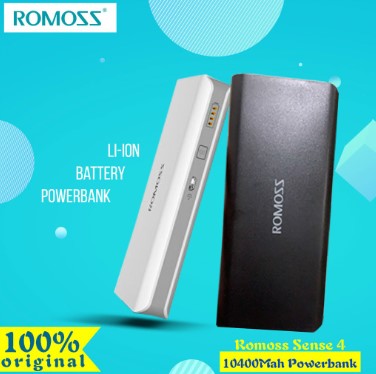 Romoss Sense4 Powerbank 10400Mah