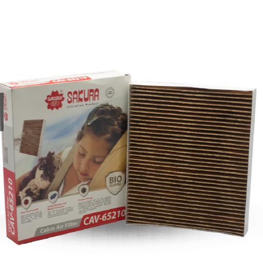 Sakura Bio Guard Cabin Air Filter Cav65210 for Chevrolet Aveo 2011-2013,Cruze 2009-2014,Sonic 2012-Up
