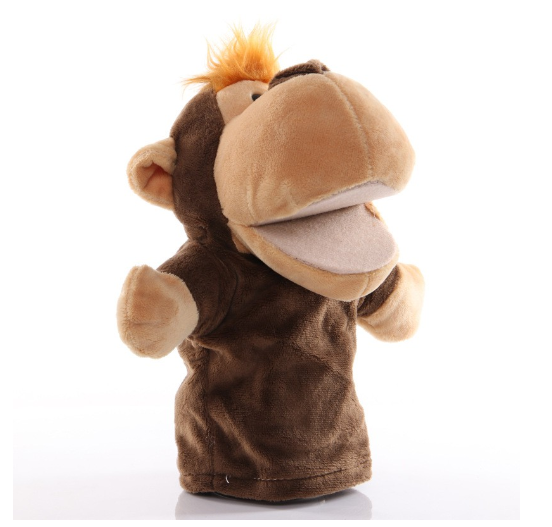 Animal Hand Puppet Cartoon Plush Toys Educational Pretend Telling Story Doll Kid Gifts 015