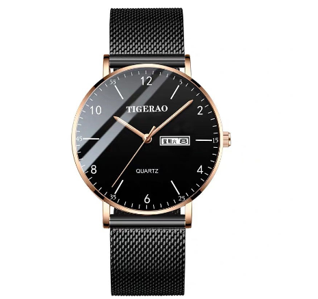 Original Luxury Fashion Waterproof Calendar Trendy Starry Sky Watch Stone Luminous Stainless Steel Watch 03