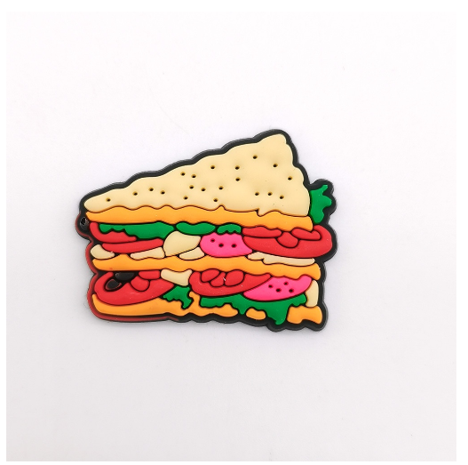 Cute Sushi Food Jibbits Charm Cake Milktea Shoe Charms Dimsum Siomai Jibits Croc Pin Fries Egg Jibitz Crocs F15