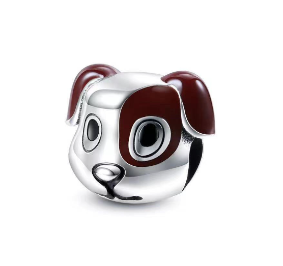 Travel Series Dangle Charms 925 Silver Bracelet Accessories Coffee Football Beads Charm d6