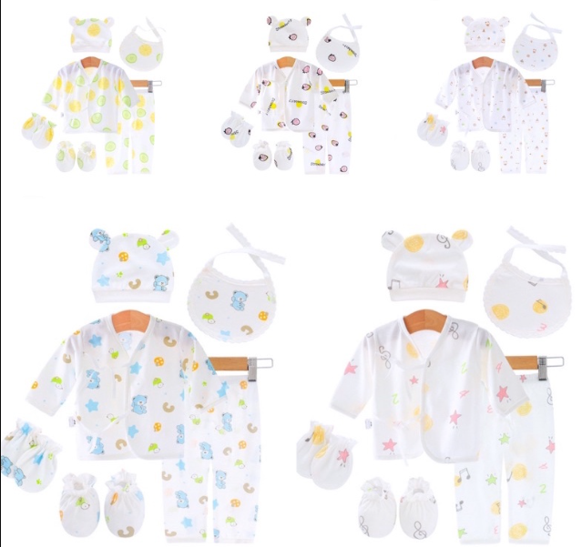 Belove 6pcs/set Newborn Baby Clothes Set Newborn Baby Clothes Set Boy Newborn Baby Clothes Set Girl