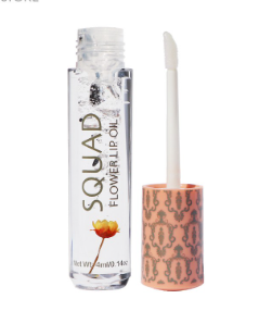 Squad Cosmetics Flower Lip Oil Clear