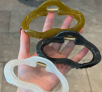 Super Big Korean Grips Haircilp Clip Back Head Plate Hair Fixed Hairpin Hair Clips for Women Girls