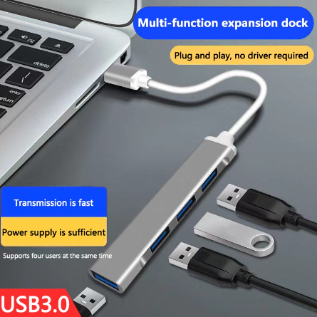 USB Port hub Multiple USB Splitter 4 Ports Hight Speed USB hub 3.0 HUB OTG Printer for Laptop PC