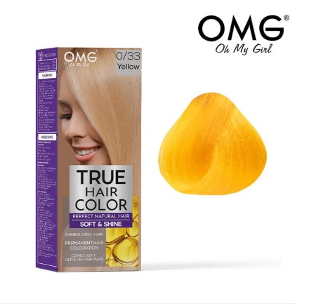OMG True Hair Color 60ML - 0.33 Yellow