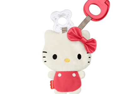 Fisher Price Hello Kitty Sanrio Baby Pacifier Clip Holder