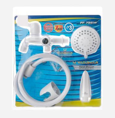 WASSERNISON Hand Shower W/ Dual Faucet White PF 785W