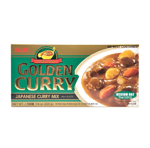 Golden Curry Medium Hot 220g